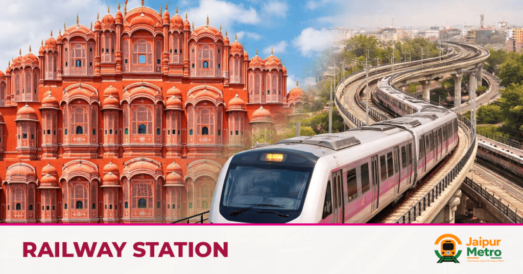 Railway Station station on the Jaipur Metro Pink Line